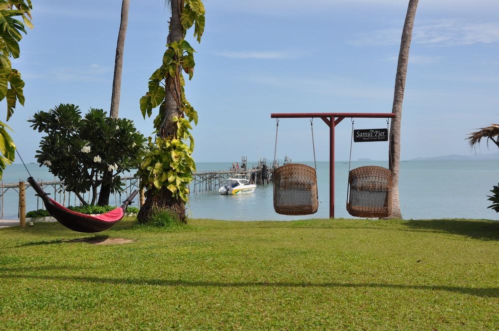 Samui Pier Beach Front & Resort Bang Rak Beach  Eksteriør billede