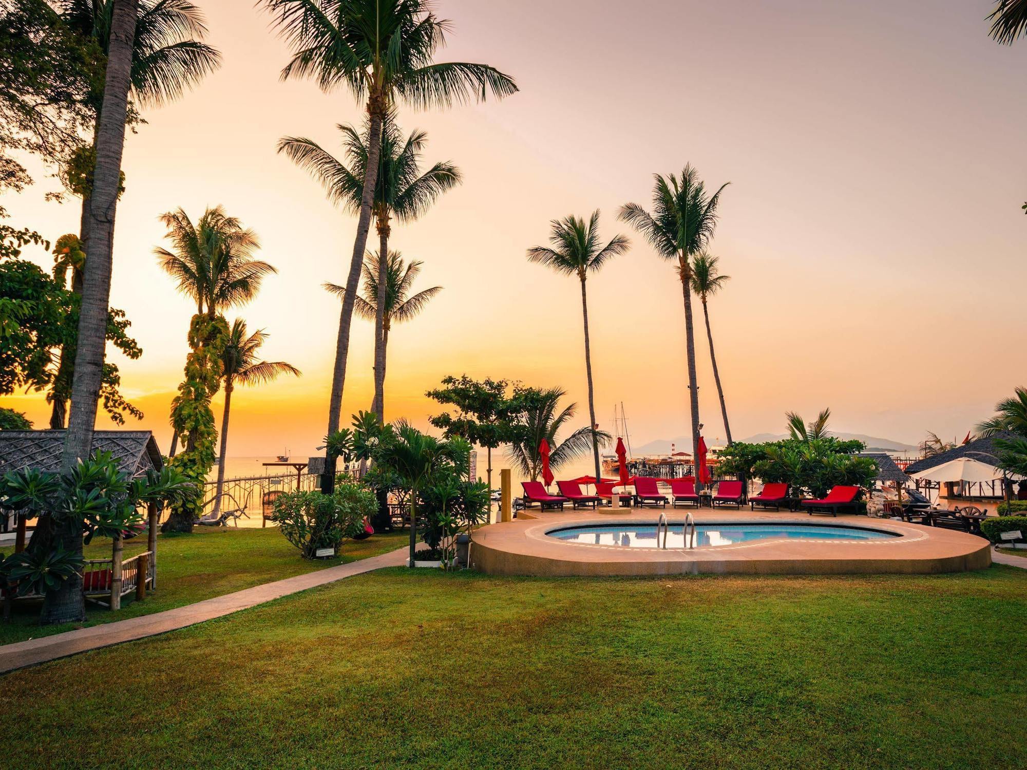 Samui Pier Beach Front & Resort Bang Rak Beach  Eksteriør billede